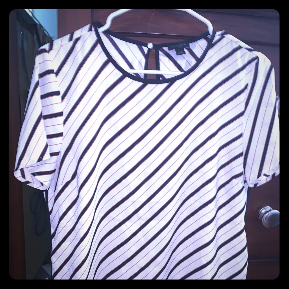Ann Taylor striped top